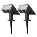 Energy Saving IP65 Solar Ground Light Outdoor Waterproof Garden Light Villa Tree Lawn Spotlight Solar LED Wall Light