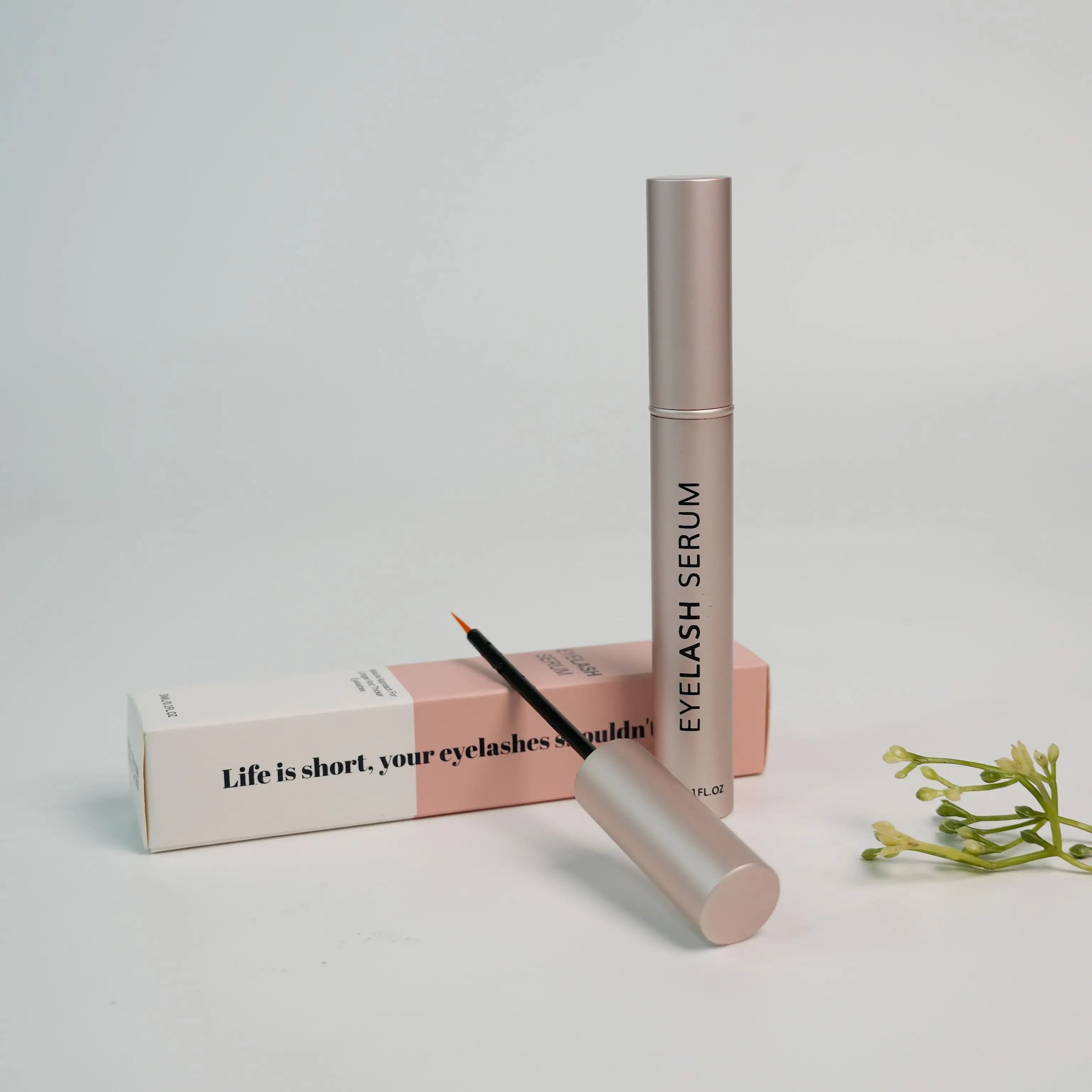 New Arrival Products Natural 100% Organic Herbal Extraction Eye Lash Nourishing Enhancer Liquid Eyelash Growth Serum