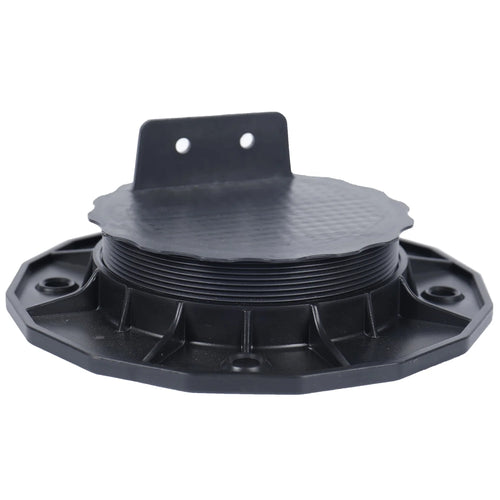 0.7"-1.2" Low Height Adjustable Raised Floor Pedestals PP Material WPC Decking Support XF-T201B 18-32 mm