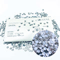 Yantuo Wholesale Crystal Rhinestones Supplier Silver Back Flatback Loose Glass Strass Non Hot Fix Nail Art Rhinestones