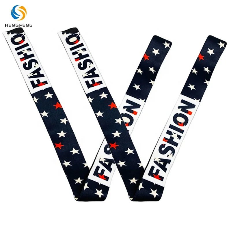 Manufacturer Custom Printed Eco-Friendly Alphabet Pattern Ribbon Webbing Twill Style 10mm-120mm Made Durable Polyester/Nylon