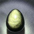 Wholesale Natural Crystal Egg Gold Obsidian Yoni Massage Eggs for Healing
