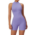 Women's New Sleeveless Sports Bodysuits & Jumpsuits Fitness Yoga Workout Wear One Piece Playsuits
