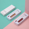 White Packaging Private Label Gift Set Lip Gloss Pigment Matte Liquid Lipstick Lip Liner Lipgloss Kit Lip Gloss Set