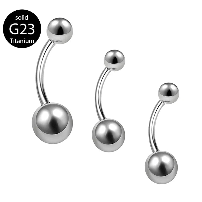 G23 Titanium 8/10mm 14g Belly Button Rings Navel Piercing Bohemian Arrow Design Wedding Gift Belly Barbell Kit for Women
