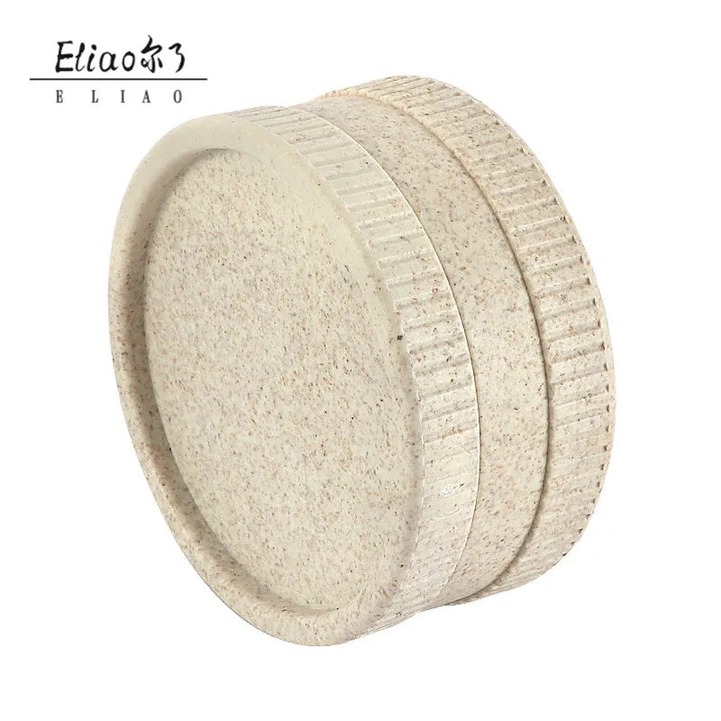 Yiwu Erliao New Arrival Eco-friendly Biodegradable Acrylic Herb Grinder Manual Shape Free Type for Tobacco Crusher Spice Grinder