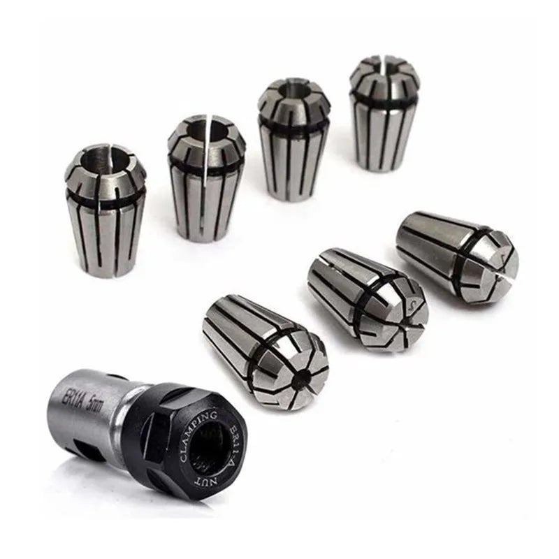 CHAJANE ER25 High Precision Spring Collet 1-7mm - 0.003mm Runout RoHS Certified CNC Tool Holder Chuck