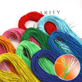 1.5mm Elastic Cord Stretchy String Bracelet for Jewelry Making DIY Crafts Beading-Versatile Use in Bags Shoes