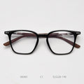 2025 Japanese Glasses Retro SQUARE TR90 Wood Grain Eyewear Myopia Optical Prescription Eyeglasses Frame Men Women
