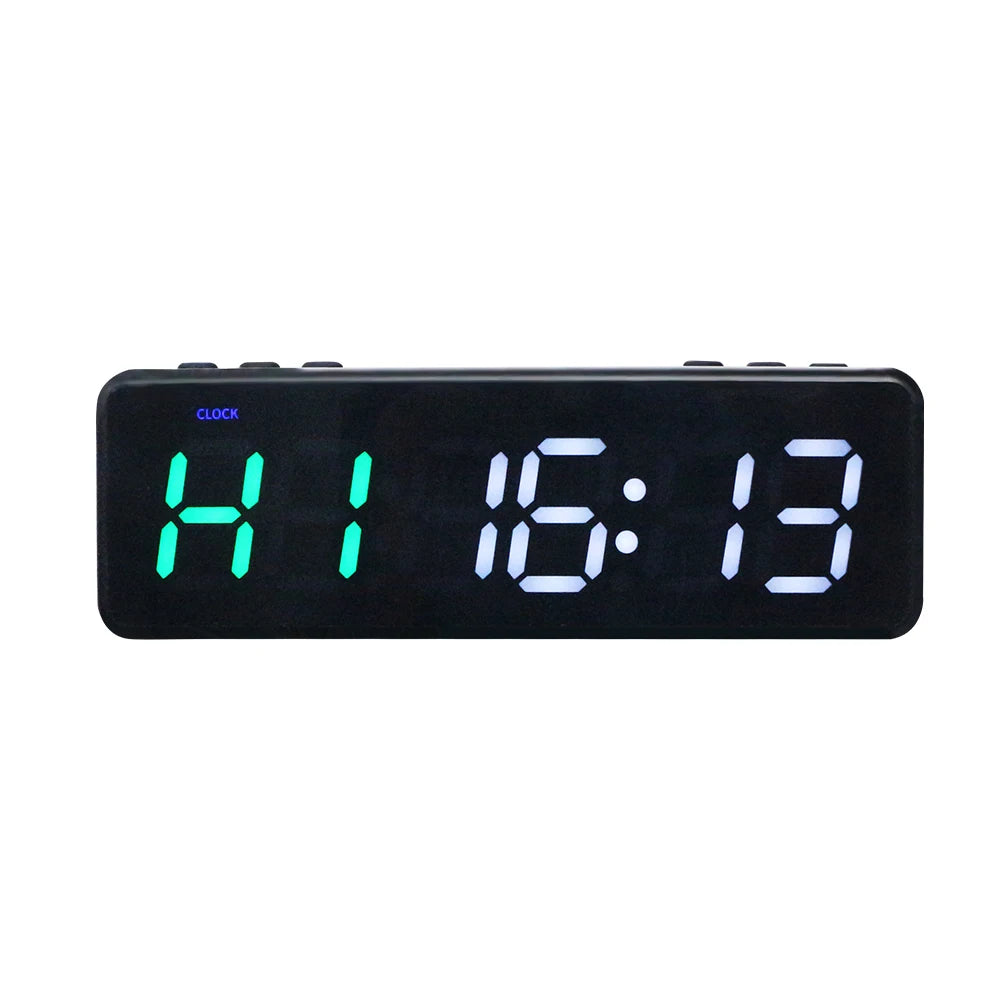 Magnetic Desktop Wall Digital Countdown Timer Clock LED Sports Fitness Multi-functional Stopwatch Interval Timer