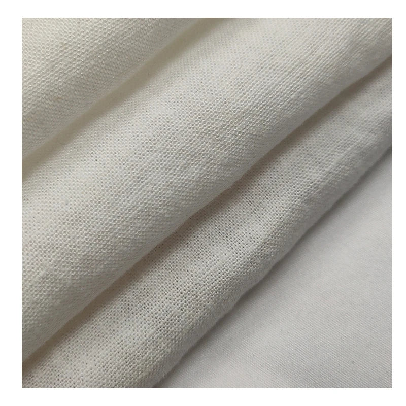 21022--Eco-Friendly Knitted Dyed Fabric 45%Ecocosy 55%Hemp Jersey Fabric Comfortable Feeling for Shirt