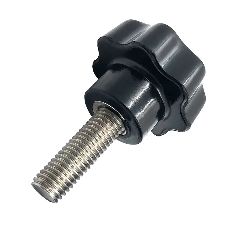 304 Stainless Steel M4 M5 M6 M8 M10 M12 M16 Plastic Bakelite Star Knob Screws