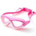 Waterproof Anti-Fog UV Eye-protection Children Kids Silicone Swimming Eyewear Glasses Swimming Goggles with Earplugs