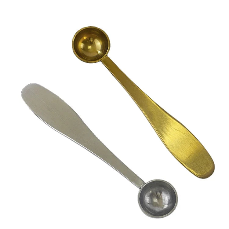 BAMBUS Expresso 2.5ml Tea Coffee Measuring Spoon Metal Coffee & Tea Tools Scoops Gold Stainless Steel Acceptable Customized
