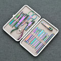 Factory Price Stainless Steel Nail Clippers Pedicure Care Tools Durable Manicure Pedicure Set