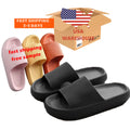 Home Slippers Thick Platform Bathroom Cloud Sootheze Slippers Non-slip Flip Flops Woman Sandals Women Fashion EVA Indoor Slides