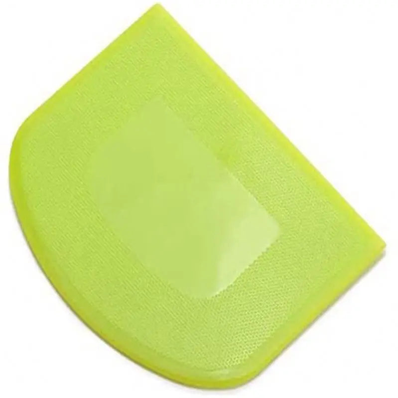 Free Sample Private Label Kitchen Pastry Baking Tools  Plastic Dough Scraper Silicone Dough Scraper