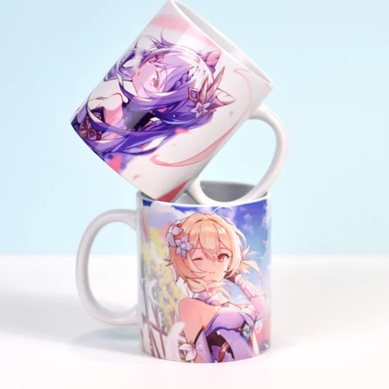 Magic Mugs Cup Animation Cartoon Character Custom logo Game Coffee Mug Stoneware Magic Ceramic Mug