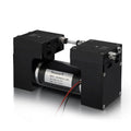 Tandem Chemicals Sampling Double Suction Oil Free Micro Vacuum Pump Lab 12V Small Air Diaphragm Pump