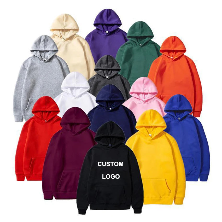 Wholesale Custom Men's 100% Polyester Hoodies & Sweatshirts-Black Winter Print Regular Fit Blank Sublimation Hoodie