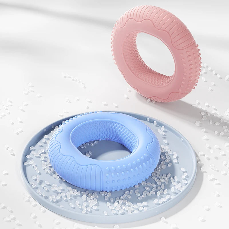 Custom Hand Strengthener Ring Silicone Squeeze Gripper Finger Physical Therapy Trainer Sports & Entertainment Product