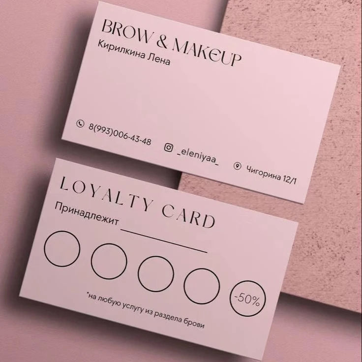 Custom Luxury Design 600g Thick Luxury Business Cards-Thank You Post Card Cardboard Coated Paper Art Paper with Foil Logo