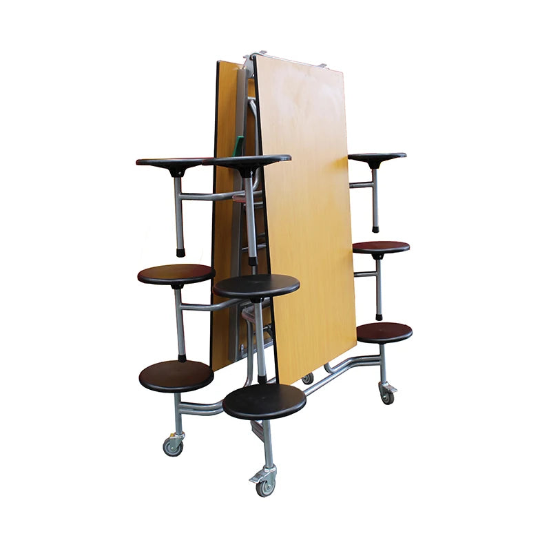 High School Dining Room Canteen Folding Table and Chair Sets School Canteen Table Modern 1 Set School Desks