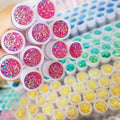 Custom Mascara Wands Makeup Lash Cleaning Brush With Tube Eyelash Extension Supplies Mascara Brushes Lash Spoolies Brush
