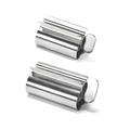 Stainless Steel Facial Cleanser Toothpaste Dispenser Metal Squeezer Tube Rollers Wringer Toothpaste Holder