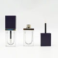 Plastic Empty square Black Lip Gloss Tubes 3 ml Lipstick Bottle