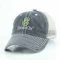 Wholesale Premium Men's Structured Cotton Vintage Washed Trucker Mesh Hat Street Style Sporty Pattern Made in China