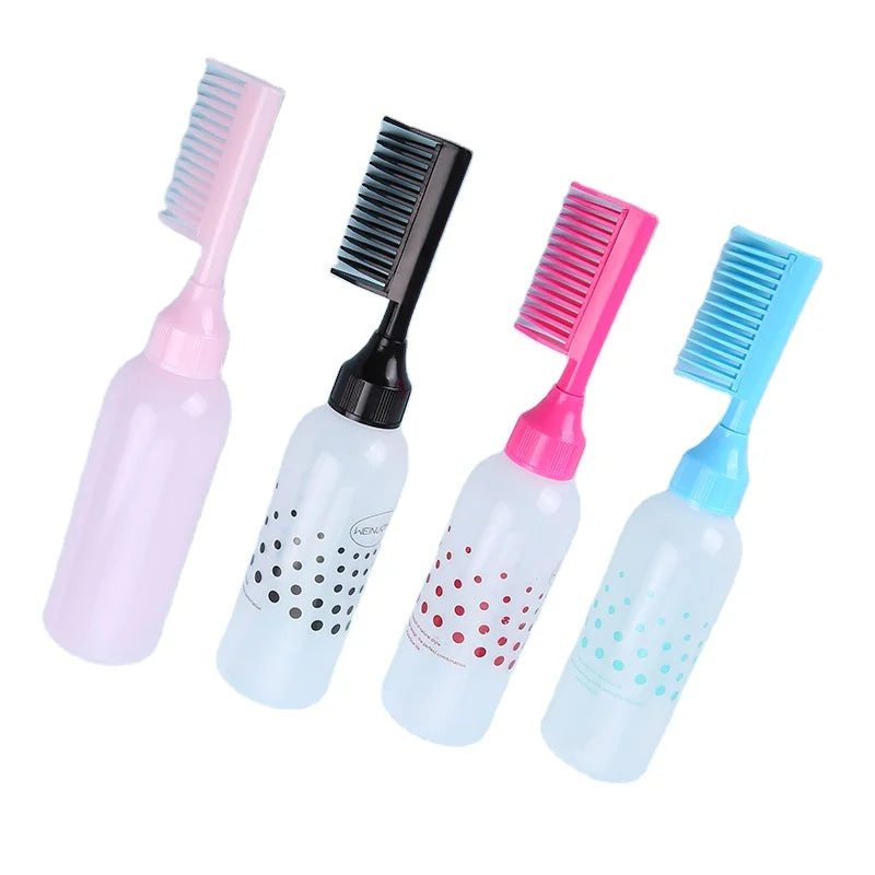 Customized Salon Barber Hair Oil Bottle 6oz White Eco-friendly Recyclable Plastic Pump Sprayer Eye Cream Shampoo Face Cream