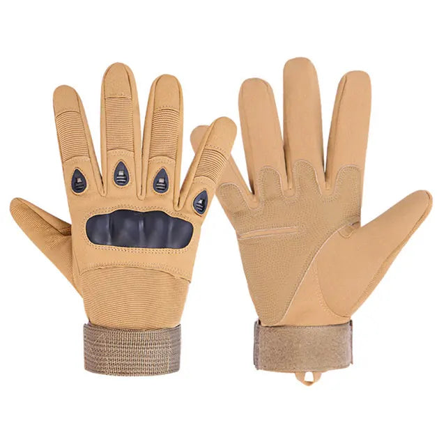 Outdoor Motorcycle Cut Resistant Puncture Resistant Full Finger Men's Shockproof Breathable Four Seasons Gloves