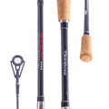 Top Right 163.3g 240cm 4 Sections Casting Fishing Rod Light Weight Solid Carbon Fiber Long Fishing Rods for Carp