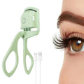 Electronic Mini Eye Lash Curler Set Tool Electric Eyelash Curler 2 Heating Modes Fast Heating Eyelash Curler Kit for  Makeup