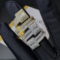 Fashion Man Jewelry  GRA Certificates 925 Silver Pass Diamond Tester  VVS1 Baguette Moissanite Iced Out Hip Hop Ring
