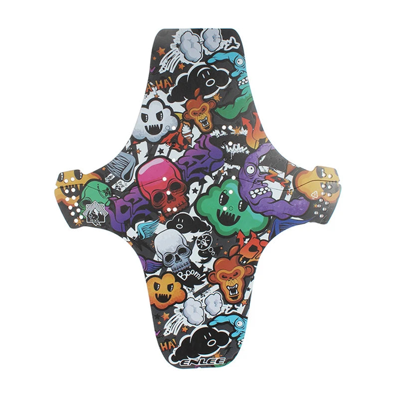 Factory Wholesale Hot Selling Uniquely Designed MTB Bike Wings Mudguard Plastic Bicycle Accessory