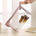 Hot Sale Pink Pvc Bag Makeup Mirror Bag Lips Makeup Bag