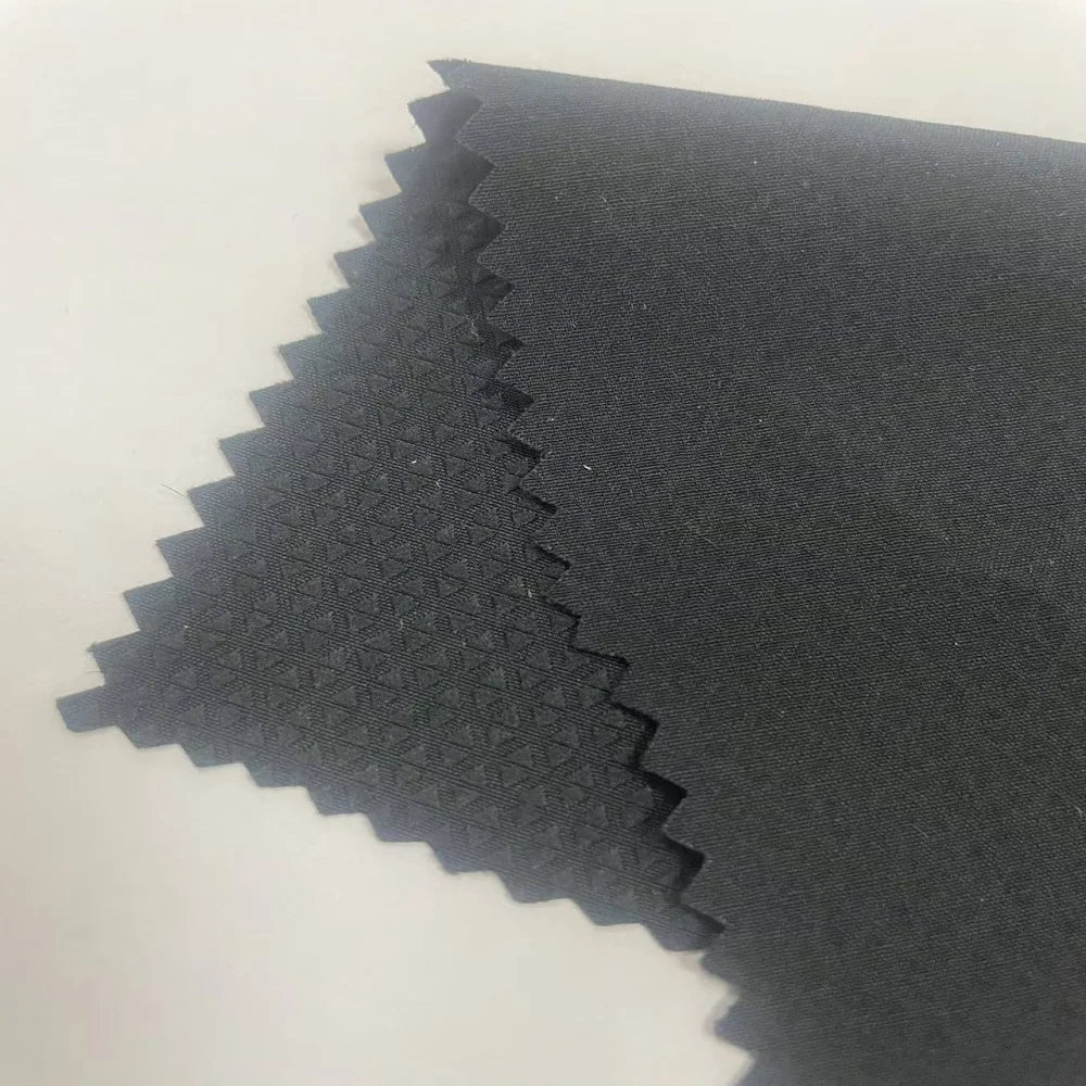 Polyester Spandex Four-way Stretch Elastic Waterproof Plain Pattern Fabric for Dresses and Skirts