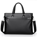 Oem Leather Messenger Bag 14  Inch Soft Vegan Leather Shoulder Handbag Crossbody Laptop Bag Briefcase Bag for Men