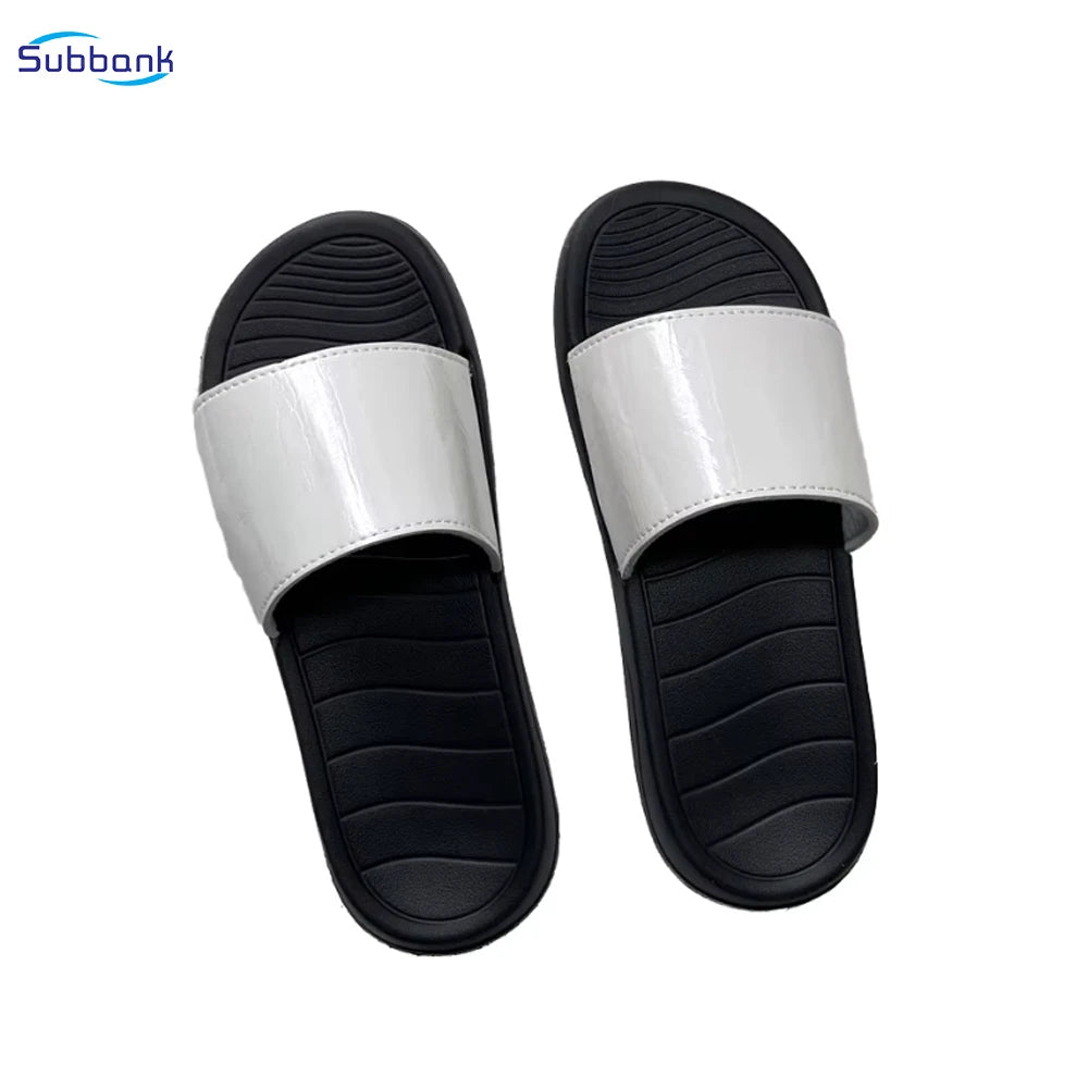 Subbank New Custom Printed Blank Sublimation SlippersSandals Sublimation Blanks Slides Flip Flops Sublimation Shoes