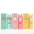 Wholesale Black Gradient square Plastic Lipgloss Tubes /container /bottle for Lady/Candy Pink Lip Gloss Tube Cute Transparent
