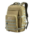 Large Capacity Casual Sports Camping Backpack for Men Tactical Trekking Assault Design Zipper Closure Polyester/Oxford Lining
