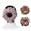 Multicolor Ponytail Tie Elastic Malaysia Muslim Jumbo XXL Chiffon Oversized Big Scrunchies