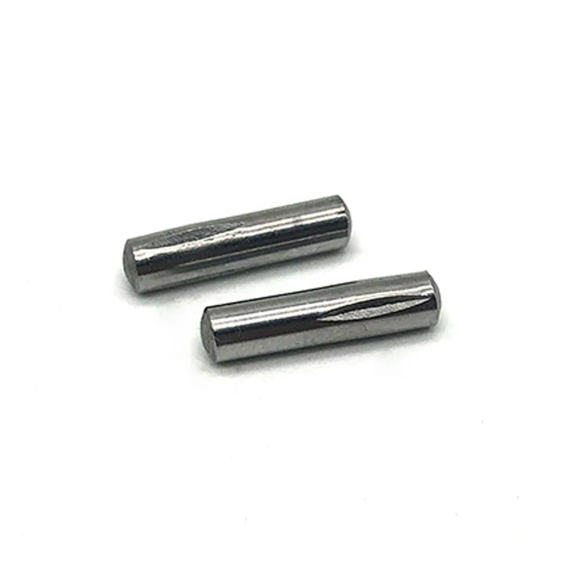 Customized Supplier Grooved Cylindrical Dowel Pin Half Length Taper Steel ISO Standard Grade 4.8 Zinc Plated 1.0-20mm