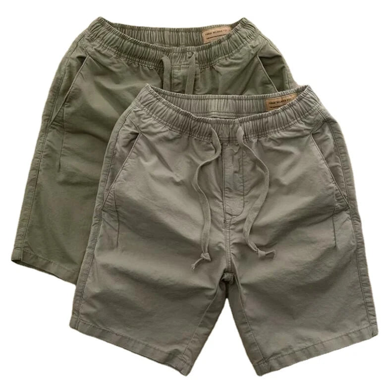 RNSHANGER Custom Men's Shorts Summer Loose Casual Pants Trend Elastic Waist Plus Size Outdoor Jogging Cargo Workout Sweatpants