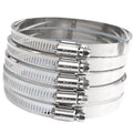 201 304 Stainless Steel Adjustable Pipe Clamp Hose Clamps