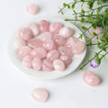 Wholesale Rose Quartz clear Quartz Tumbled Stones Natural Healing Quartz Crystal Tumble Stones