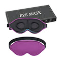 3D Breathable Sleep Mask for Men and Women Side Sleepers Blindfold for Sleeping Smooth Skin-Friendly Light Blocking Eye Cover