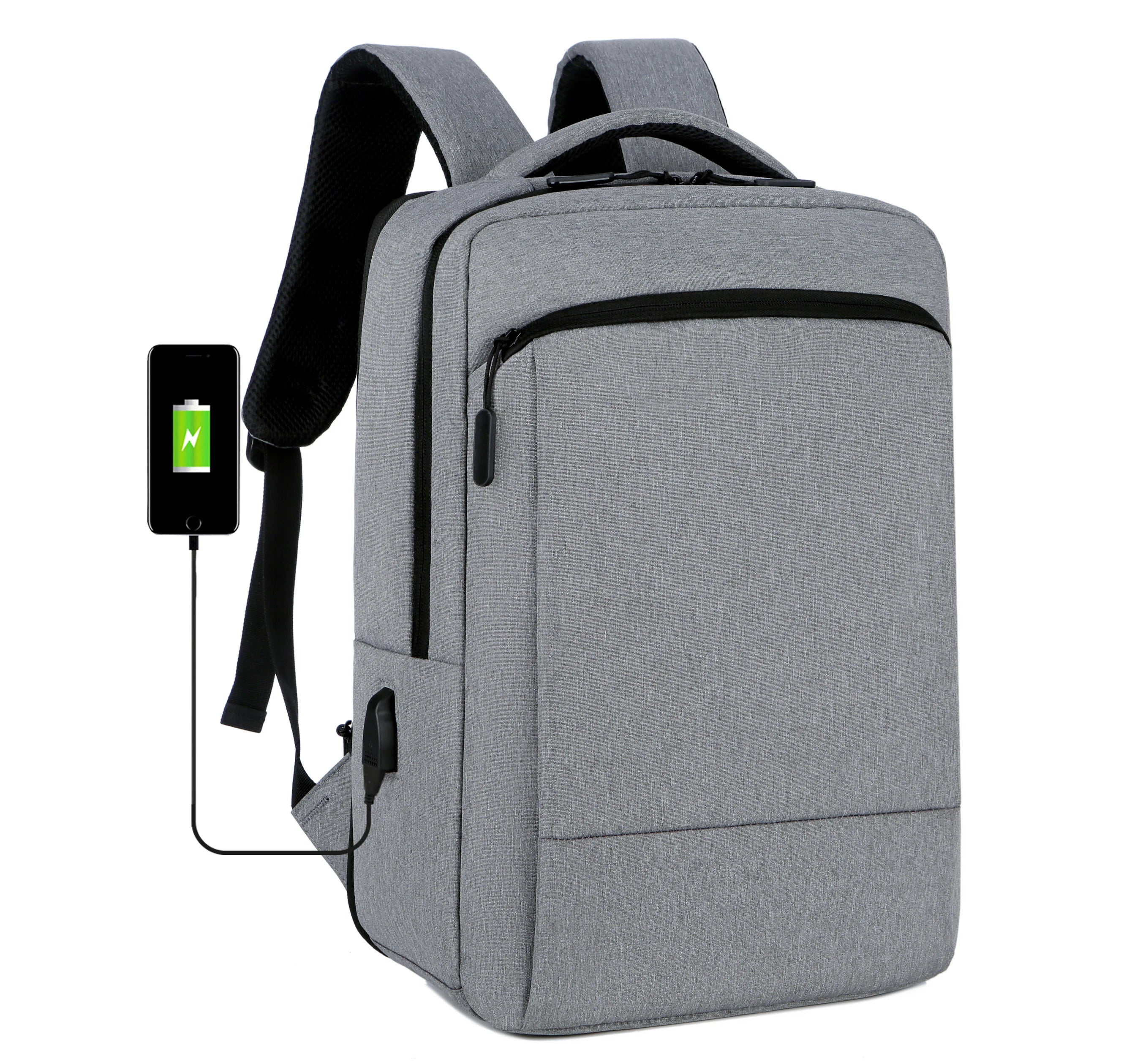 Factory Wholesale Business Men Briefcase Notebook Laptop Backpack  Shoulder Anti-Theft School Travel Outdoor